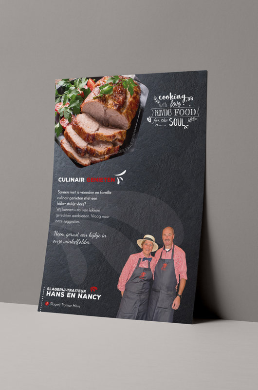 Slagerij Hans - Culinaire genieten - Presentatieflyer